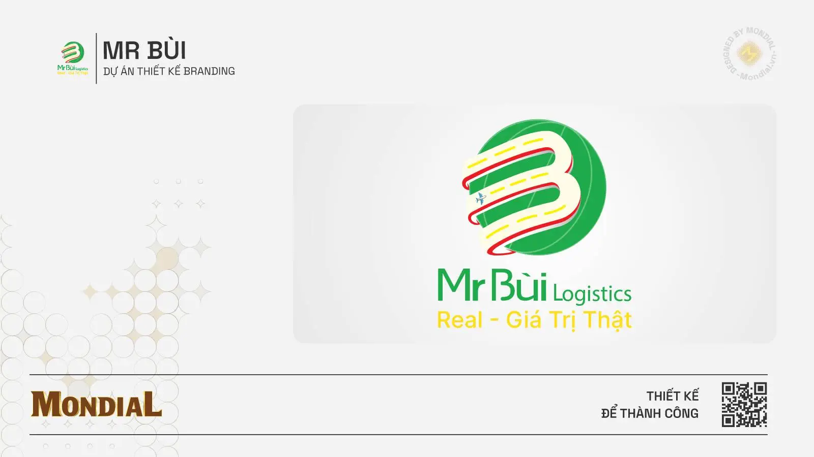 Logo thương hiệu mr Bùi Logistic